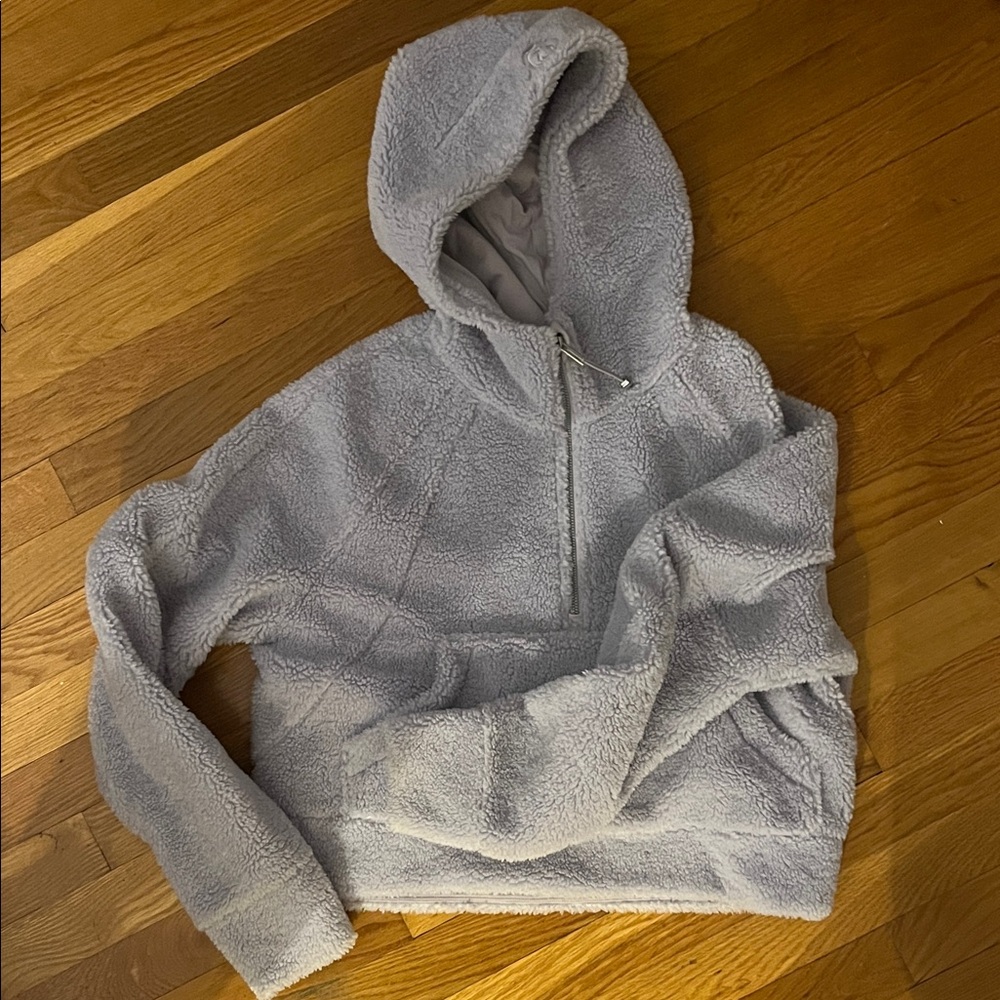 lululemon athletica Gray Fleece Hoodie